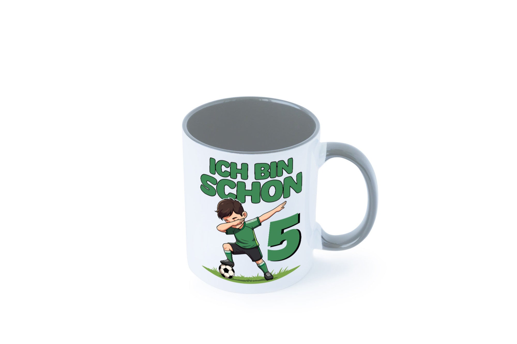 5. Geburtstag | 5 Jahre Fußballer lustiger Spruch Geschenk Geschenkidee Tasse