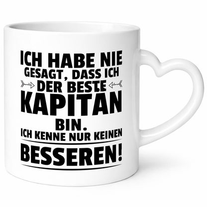 Keinen Besserer Kapitän | Schiffskapitän Schiff Humor Geschenkidee Tasse