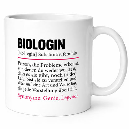 Biologin | Frauen Biologie Naturforscherin lustig Humor Geschenkidee Geschenk