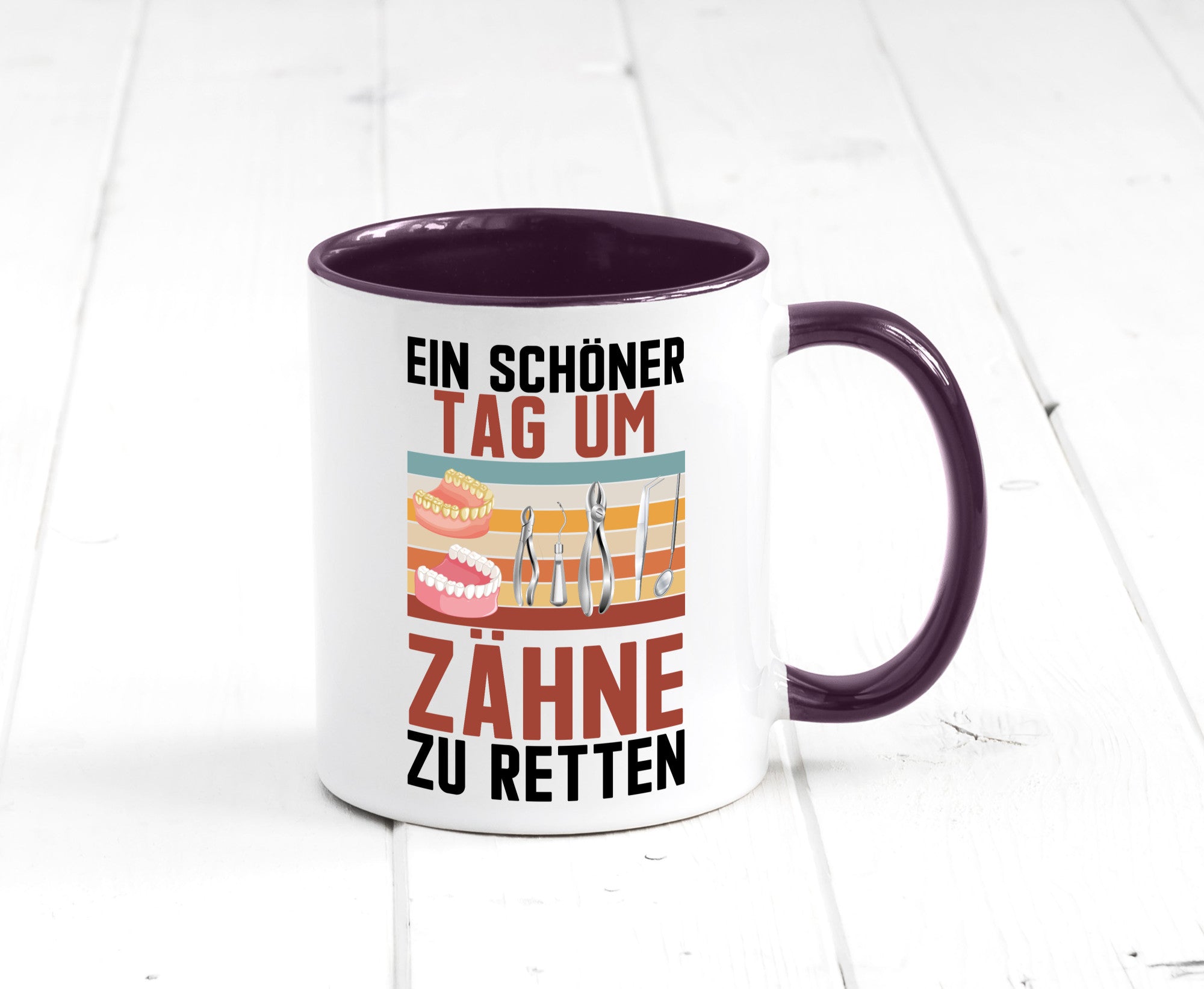 Ein schöner Tag um zähne zu retten | Zahnarzt Geschenk Humor Geschenkidee