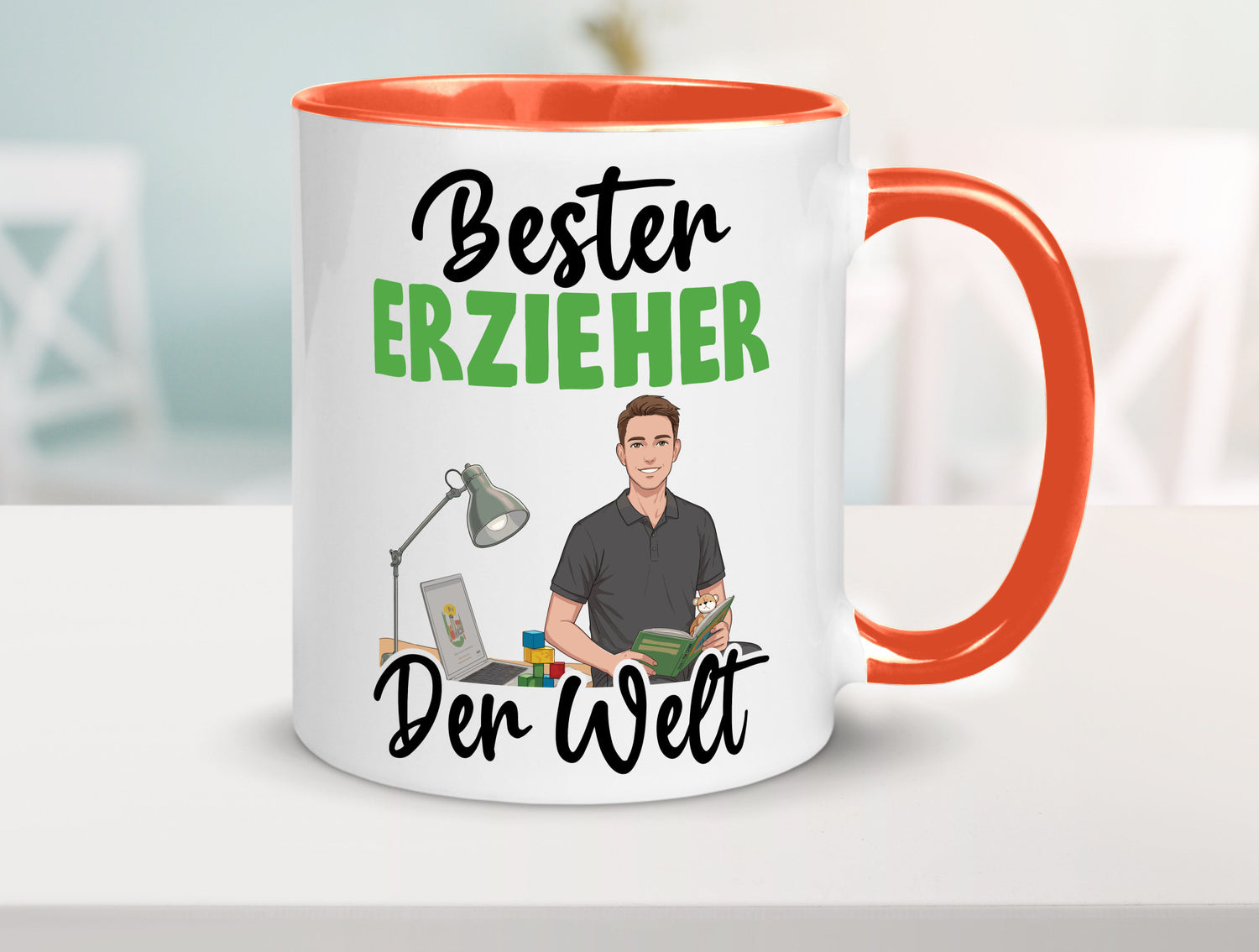 Bester Erzieher | Pädagoge Schule v2 Geschenk Humor Geschenkidee lustiger