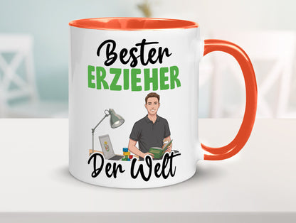 Bester Erzieher | Pädagoge Schule v2 Geschenk Humor Geschenkidee lustiger