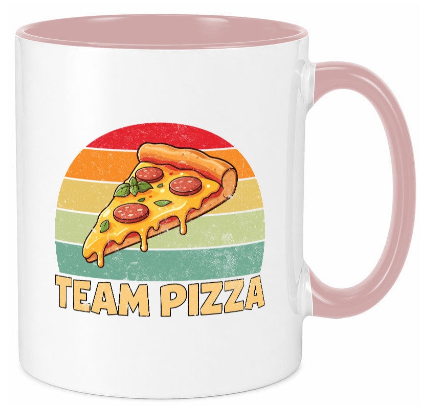 Team Pizza | Pizzaliebhaber Lover v2 Geschenkidee Humor Tasse