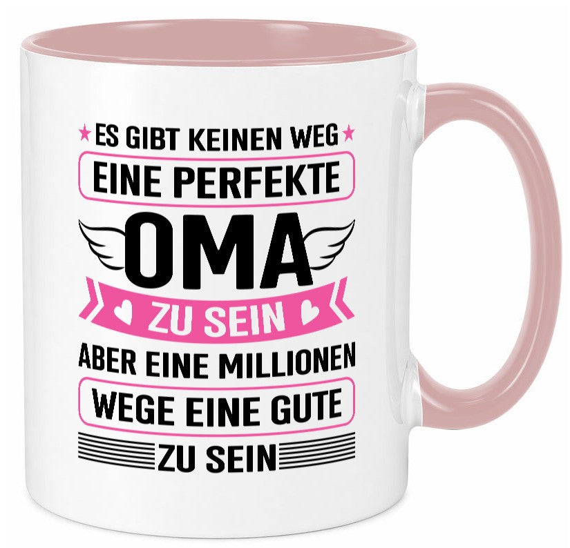 Ich bin eine gute Oma | Großmutter Beste der Welt lustiger Spruch Geschenk Tasse