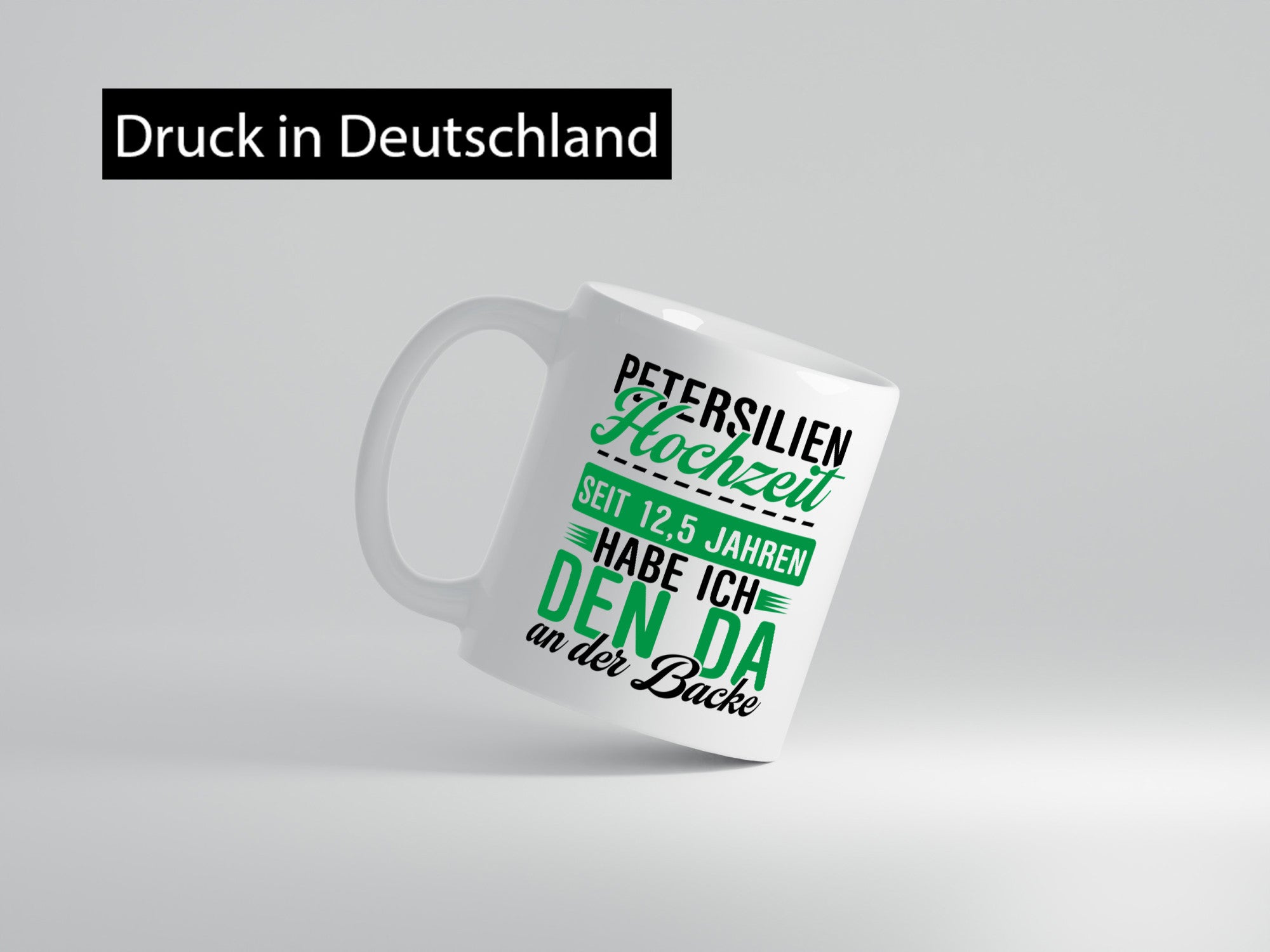 Petersilien Hochzeit | 12,5 Jahre Verheiratet Ehepaar lustiger Spruch Geschenk