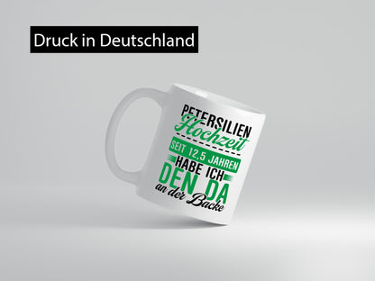 Petersilien Hochzeit | 12,5 Jahre Verheiratet Ehepaar lustiger Spruch Geschenk