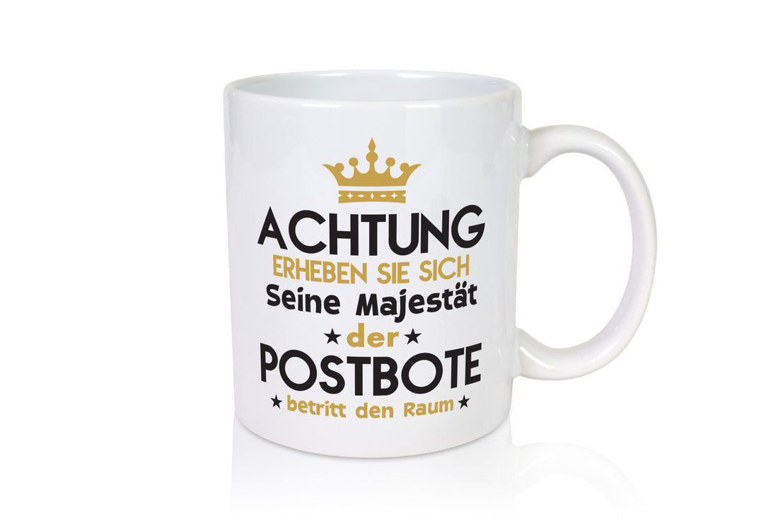Seine Majestät Postbote | Beruf Post Briefträger Geschenk Arbeit Kollegen Büro