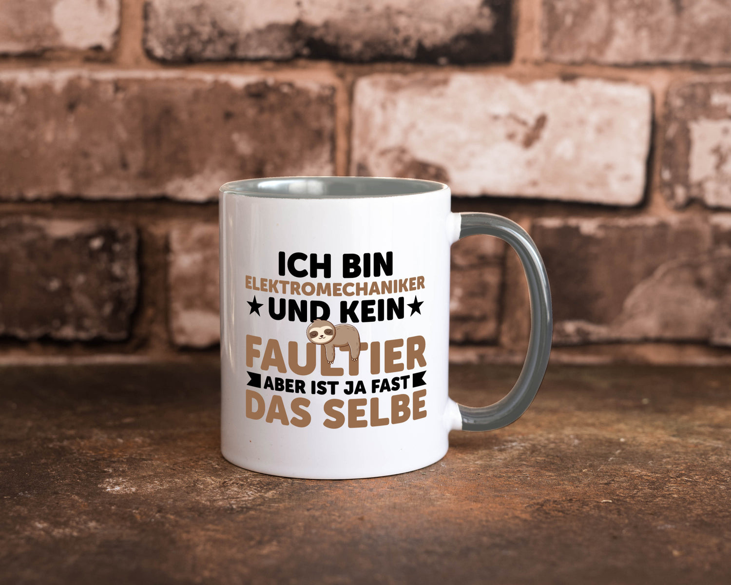 Ich bin kein Faultier: Elektromechaniker | Mechaniker Geschenkidee