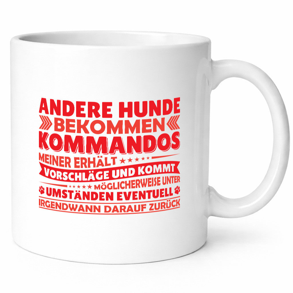 Hunde Training | Hundebesitzer Tasse Hundekommando vl5 lustig Tierliebhaber