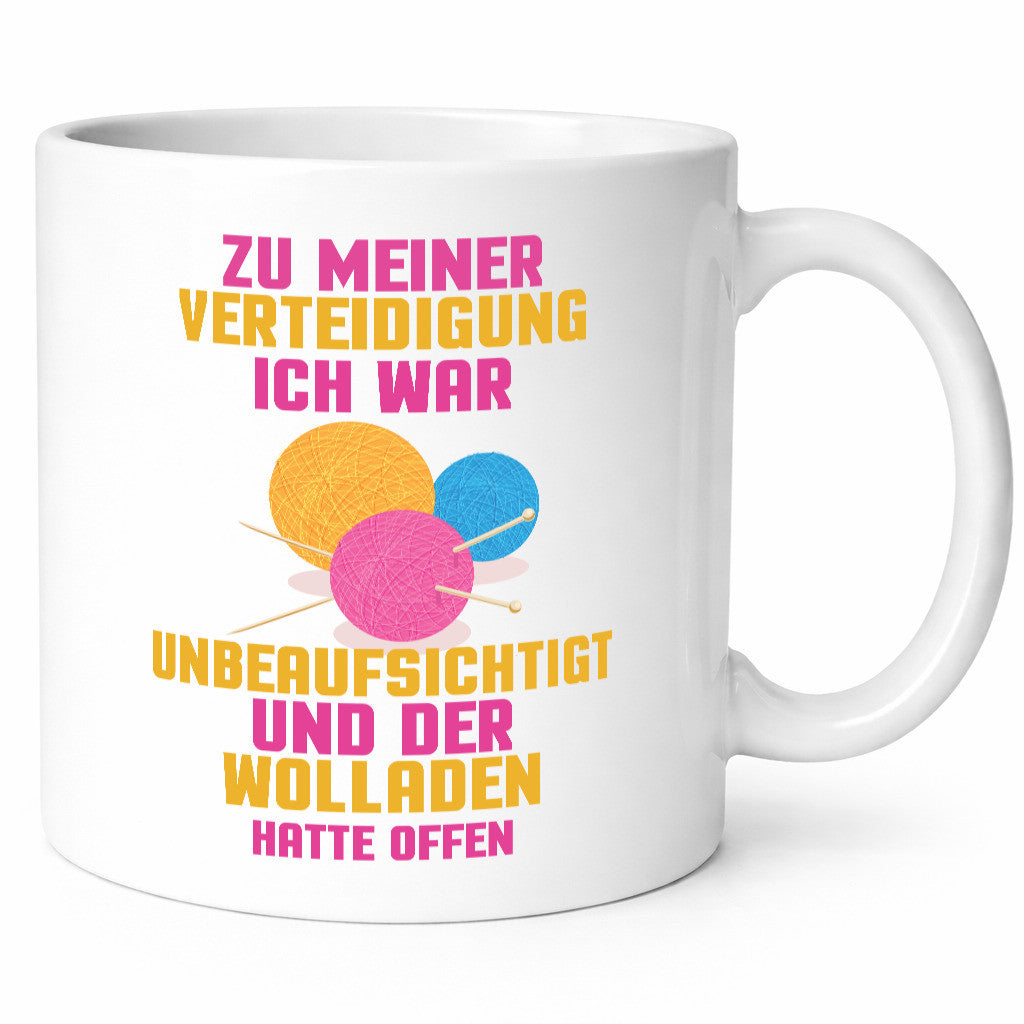Wolladen hatte Offen | Wolle Häkeln Geschenk Humor Geschenkidee lustiger Spruch