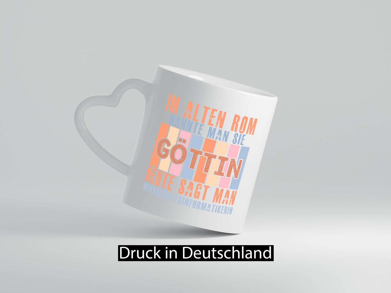 Heute sagt man: Wirtschaftsinformatikerin Humor Geschenkidee Tasse