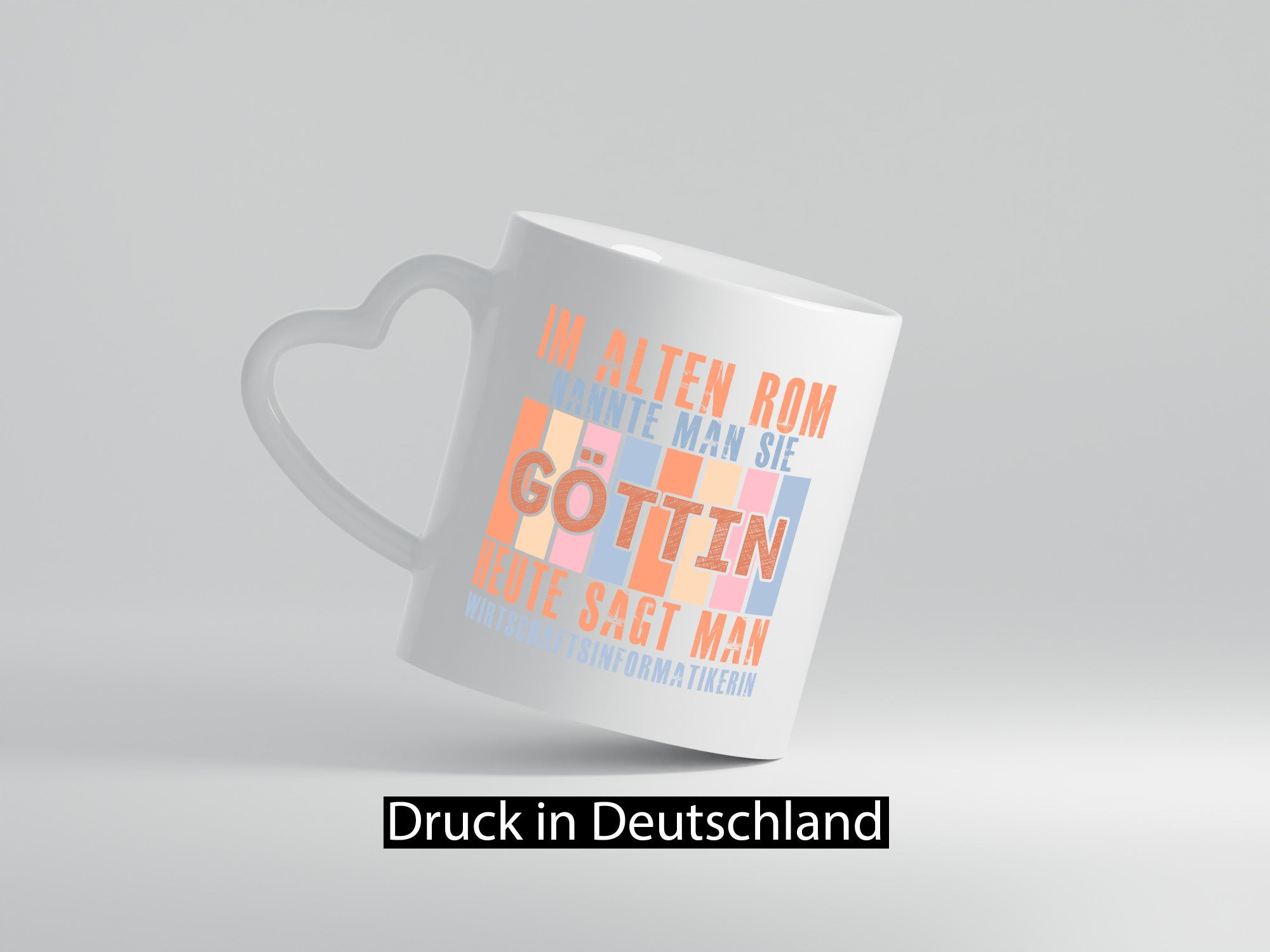 Heute sagt man: Wirtschaftsinformatikerin Humor Geschenkidee Tasse