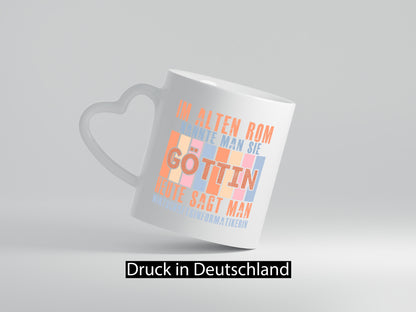 Heute sagt man: Wirtschaftsinformatikerin Humor Geschenkidee Tasse