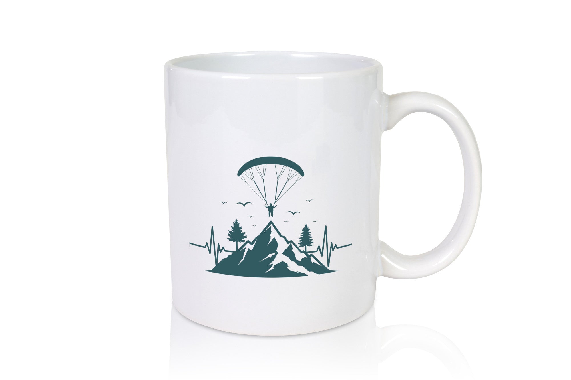 Gleitschirm | Motiv Paragleiter Gleitschirmfliegen vl5 Humor Geschenkidee Tasse