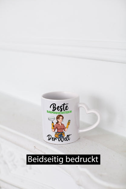 Beste Raumausstatterin | Wohn Ausstatterin v2 lustig Humor Geschenkidee