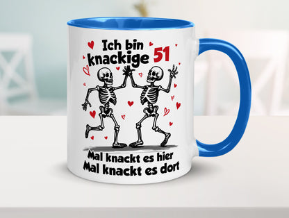 51. Geburtstag | Knackige 51 Ich bin alt v2 Humor Geschenkidee Tasse