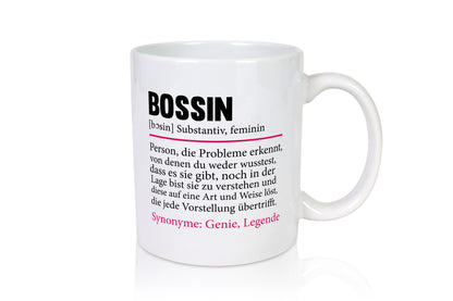 Bossin | Chefin Führungskraft Vorgesetzte Humor Arbeit Kollegen Büro