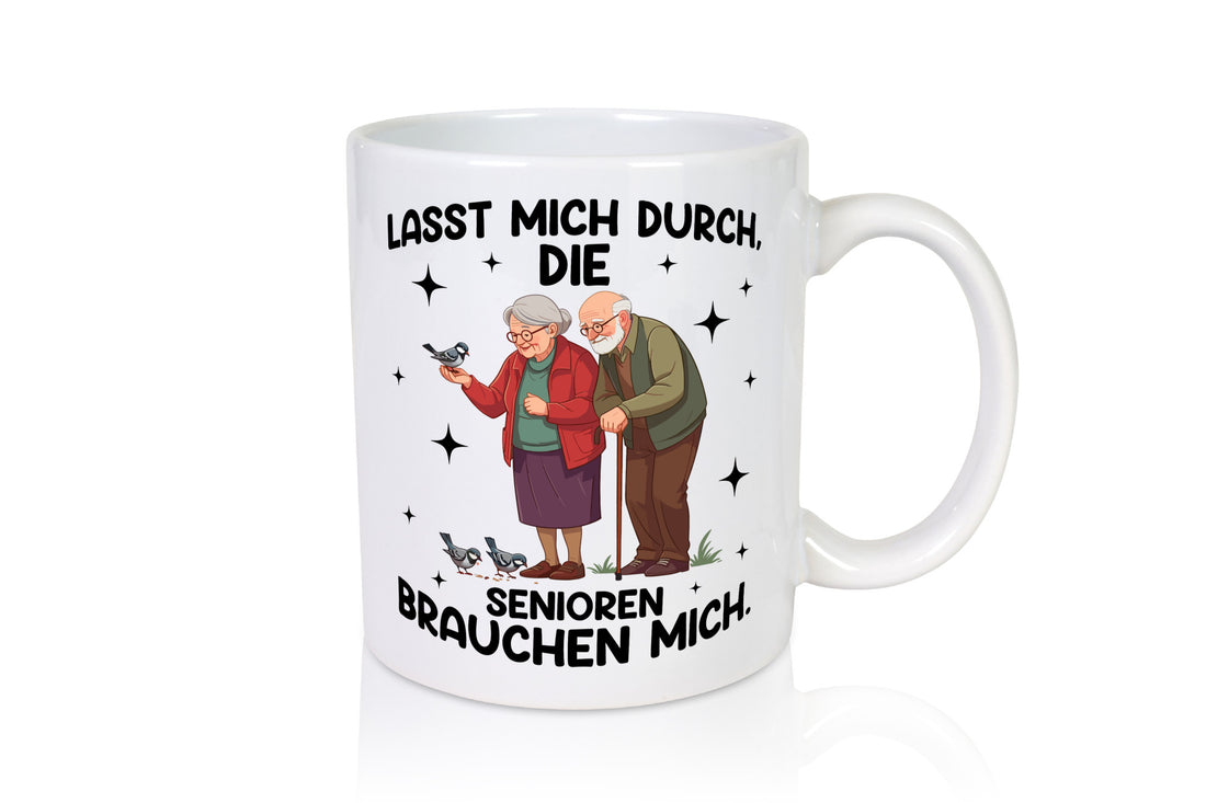 Senioren brauchen mich | Altenpflege Pflegekraft lustiger Spruch Geschenk Humor