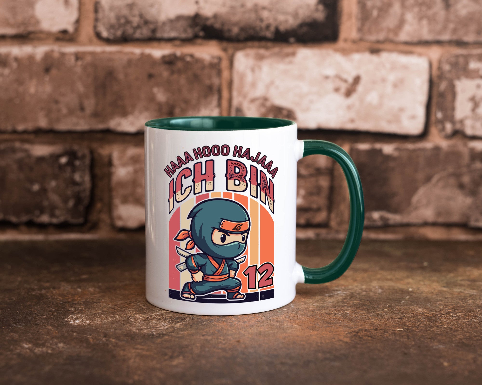 12. Geburtstag | Ninja Junge 12 Jahre Humor Geschenkidee Tasse