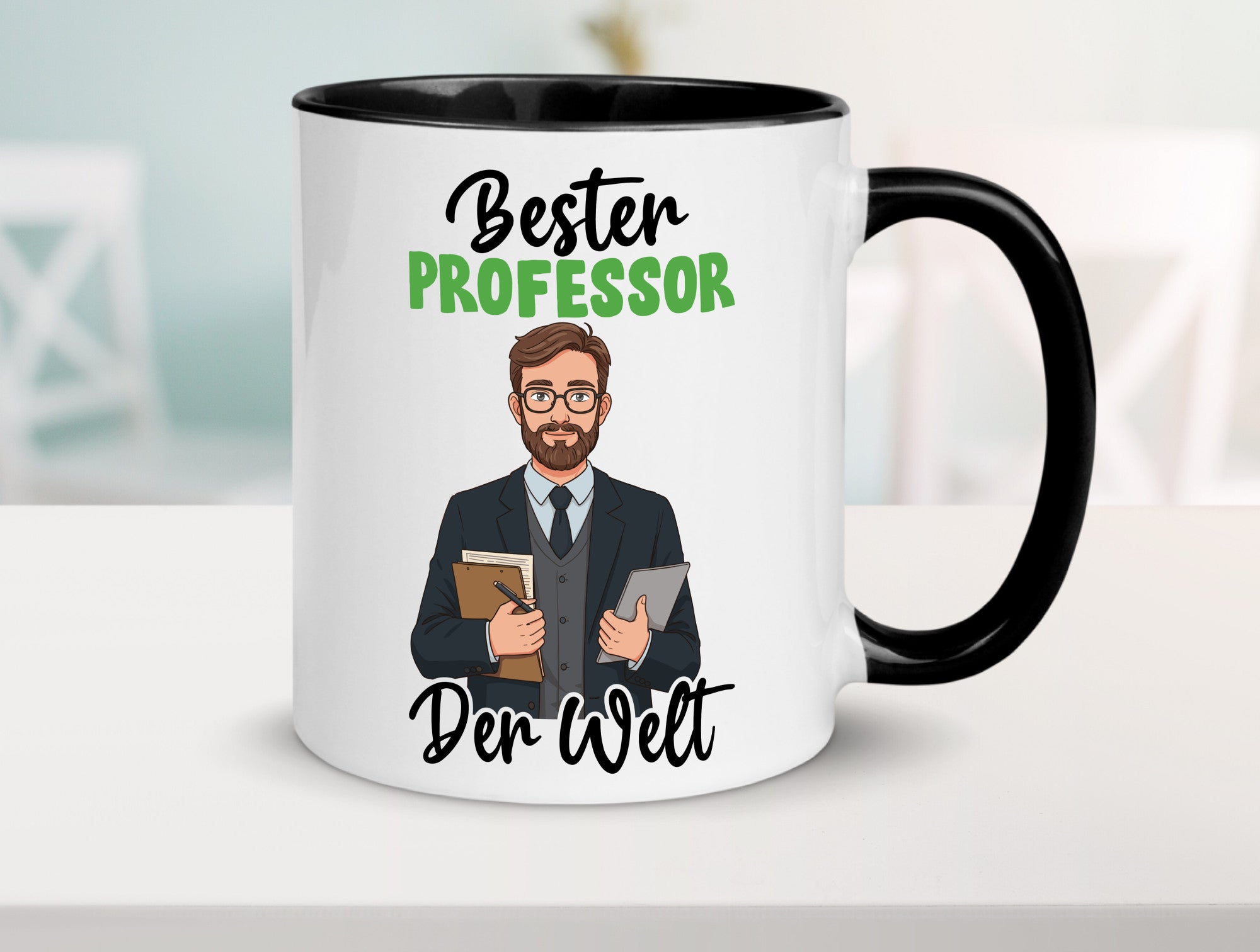 Bester Professor | Uni Universität v2 lustiger Spruch Geschenk Humor