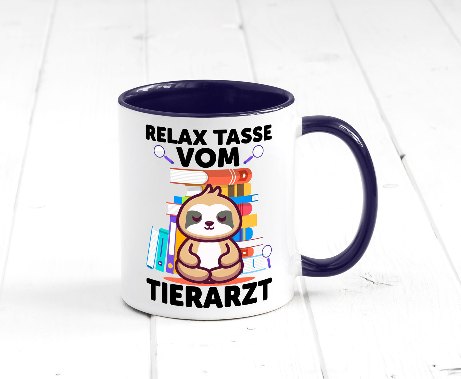 Relax Tasse: Tierarzt | Tiermedizin Mediziner Geschenkidee Tierliebhaber Humor