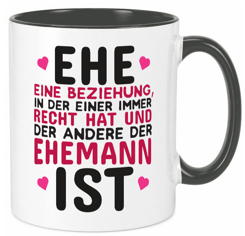 Ehepaar Spruch | Beziehung Tasse Ehemann Geschenk Humor Geschenkidee lustiger