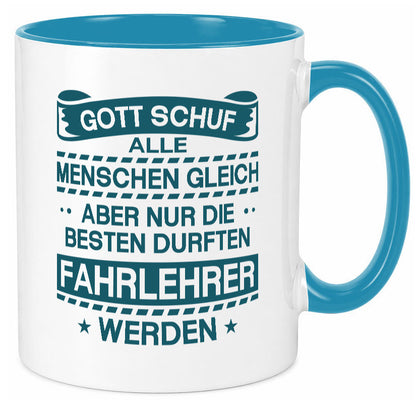 Alle Menschen gleich, die Besten sind Fahrlehrer | Sterne Humor Geschenkidee