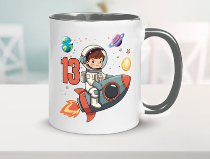 13. Geburtstag | 13 Jahre Astronaut Weltraum lustiger Spruch Geschenk