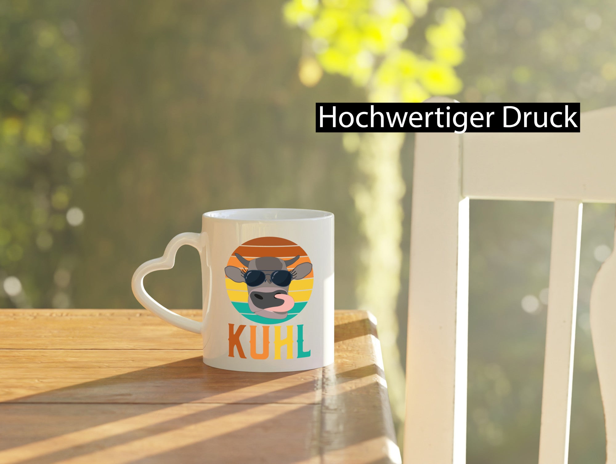 Kuhl | Kuh mit Sonnenbrille Stier Bauernhof Landwirt lustiger Spruch Geschenk