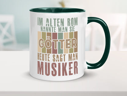 Heute sagt man: Musiker | Musik Musikant Humor Geschenkidee Tasse