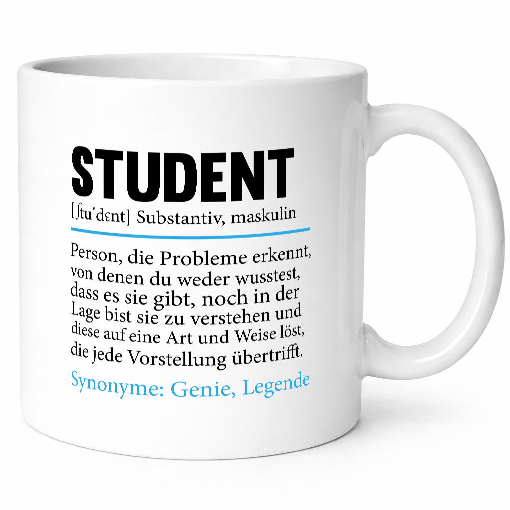 Student | Universität Uni Spruch Studium Humor Geschenkidee Tasse