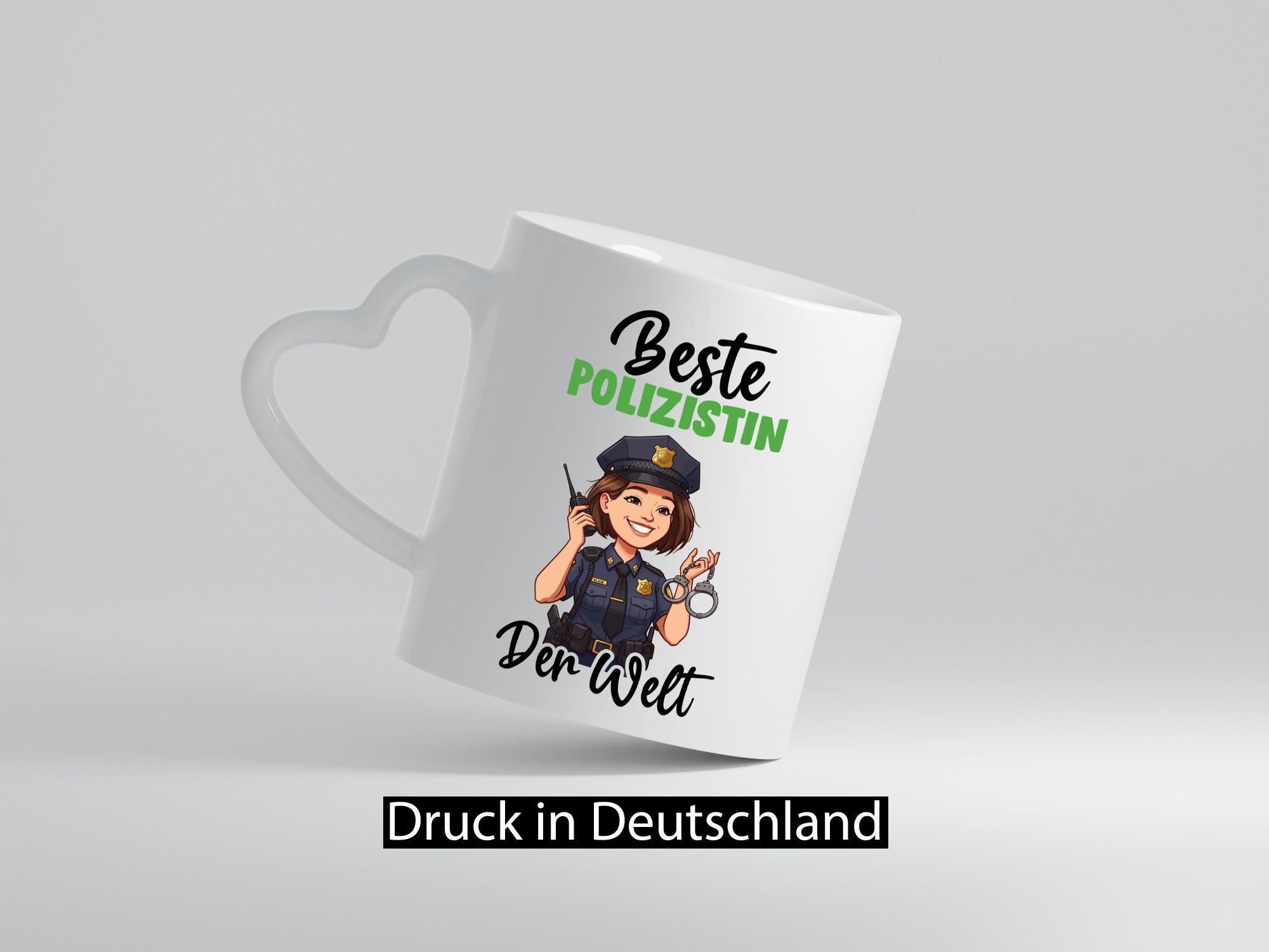 Beste Polizistin | Beruf Polizei v2 Geschenk Arbeit Kollegen Büro lustiger