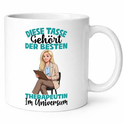 Im Universum: Therapeutin | Psychotherapie Therapie Geschenk Humor Geschenkidee