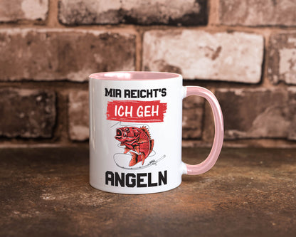 Ich geh angeln | Angler Tasse Fisch Fischer Humor lustig Geschenkidee Geschenk