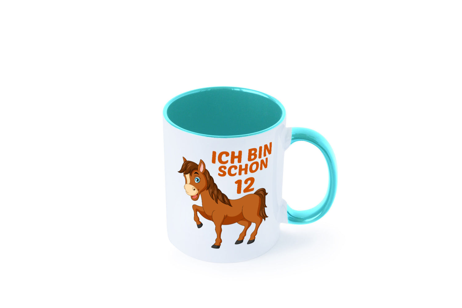 12. Geburtstag | Ich bin schon 12 Pferde Pony Geschenkidee Humor Tasse