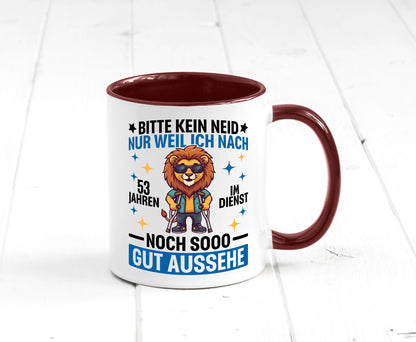 53 Jahre im Dienst | Arbeitsjubiläum Arbeit Geschenkidee Kollegen Büro Humor
