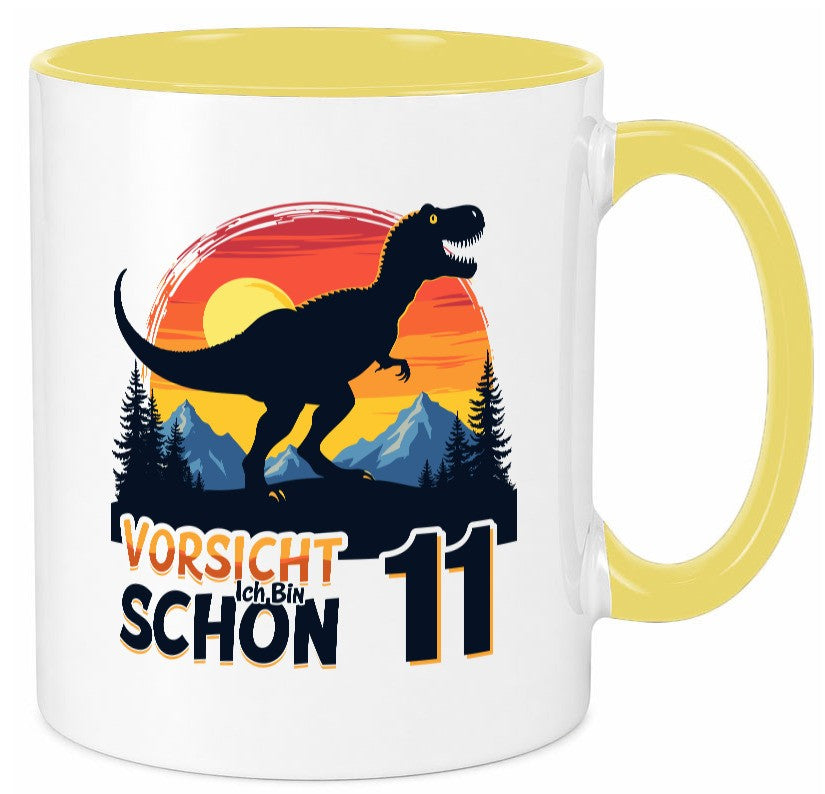 10. Geburtstag | 10 Jahre Dinosaurier v2 lustig Geschenkidee Geschenk Tasse