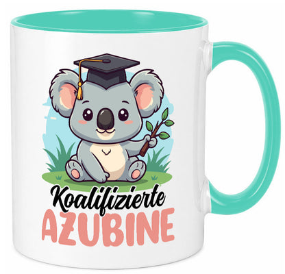 Koalifizierte Azubine | Ausbildung Lehre Lehrling lustiger Spruch Geschenk