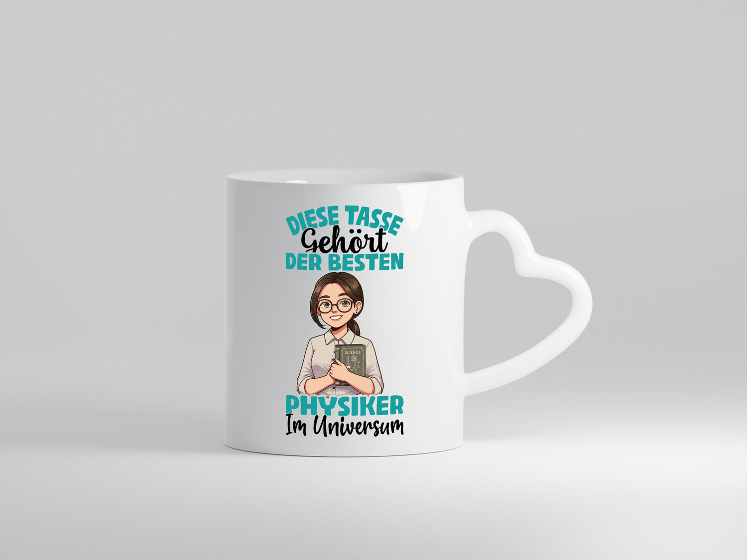 Im Universum: Physikerin | Physik Geschenkidee Humor Tasse