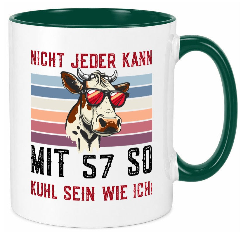 Mit 57 so gut aussehen | 57. Geburtstag Landwirt Bauer v2 lustig Geschenkidee Tasse