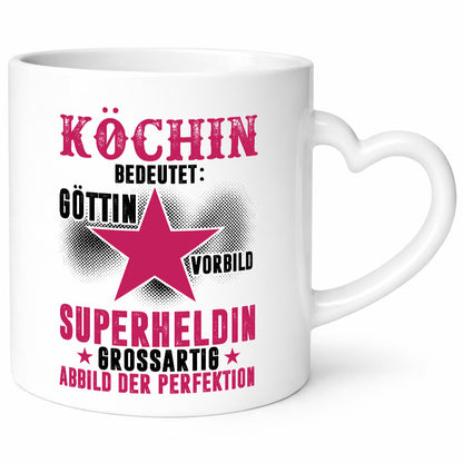 Bedeutung von Köchin | Chefköchin Chefkoch lustiger Spruch Geschenk Arbeit