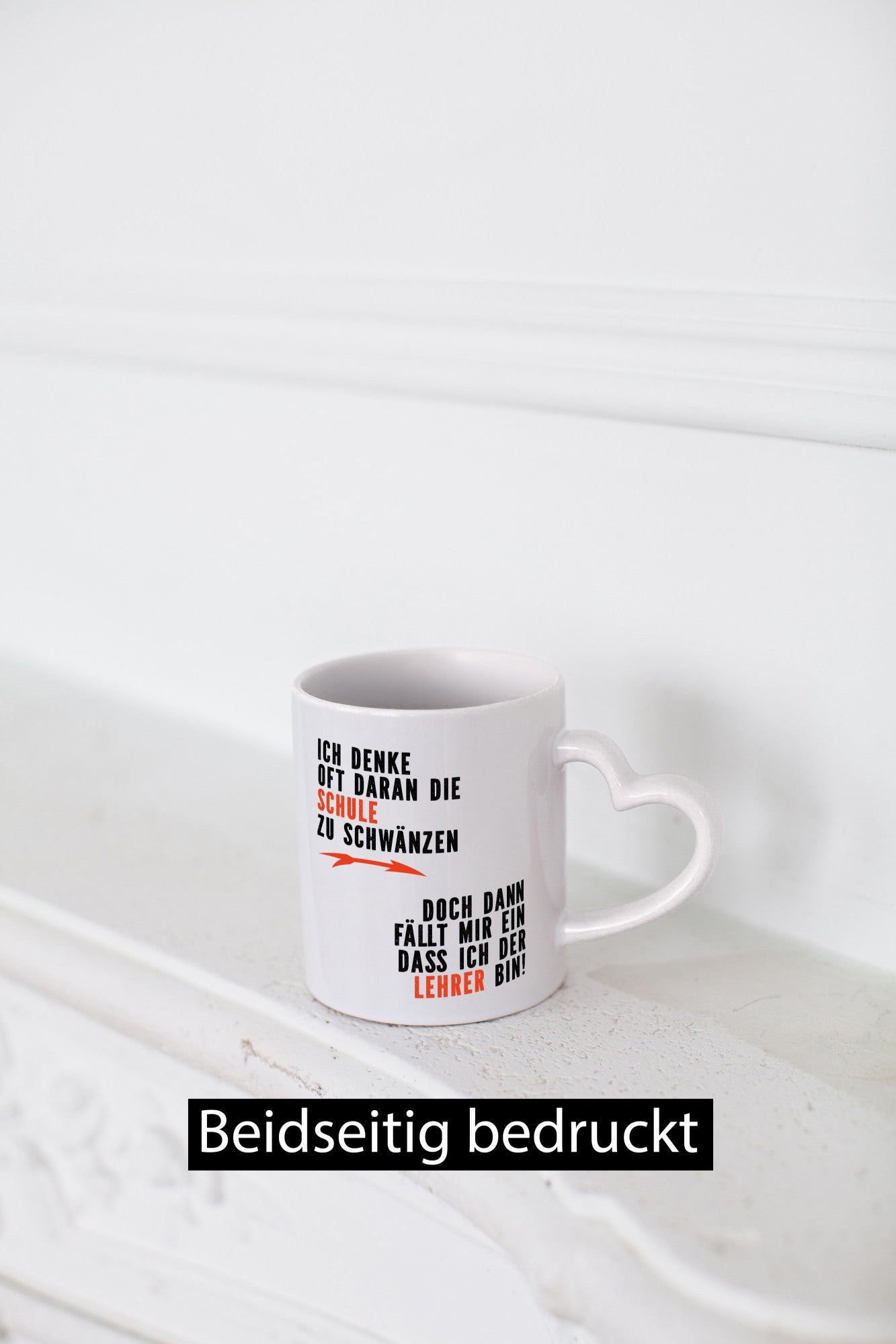 Ich denke oft ans Schwänzen | Lehrer Unterricht Geschenkidee Humor Tasse