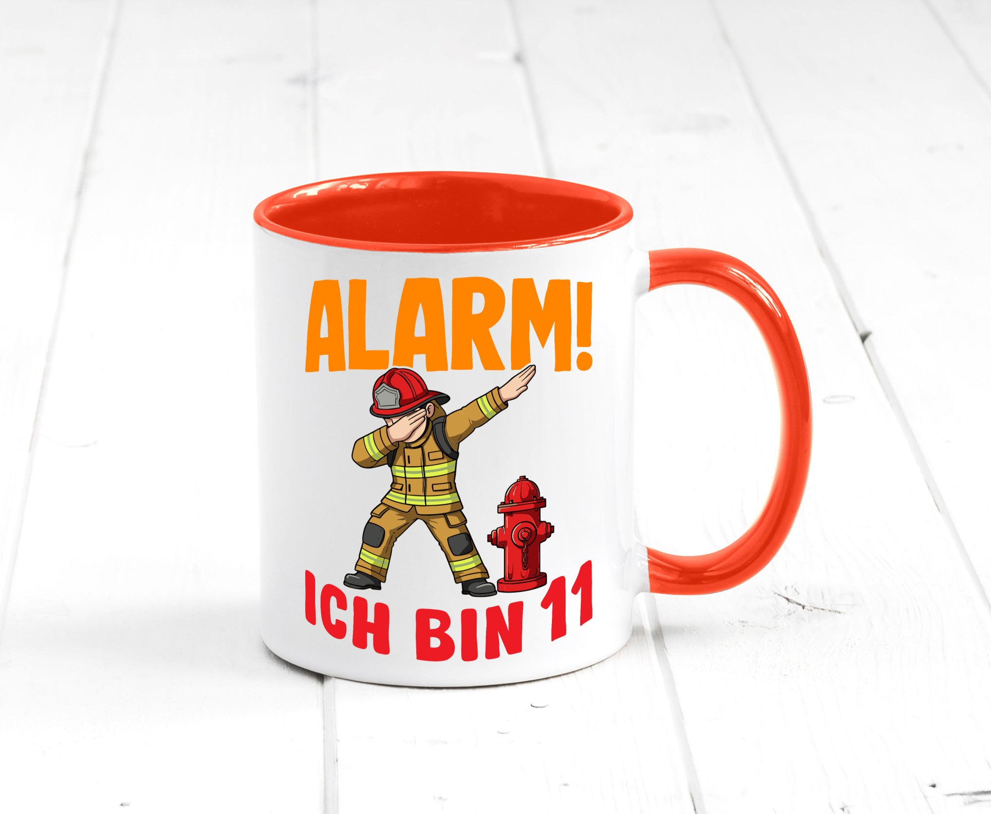 11. Geburtstag | 11 Jahre Feuerwehr Junge Geschenk Geschenkidee lustiger Spruch