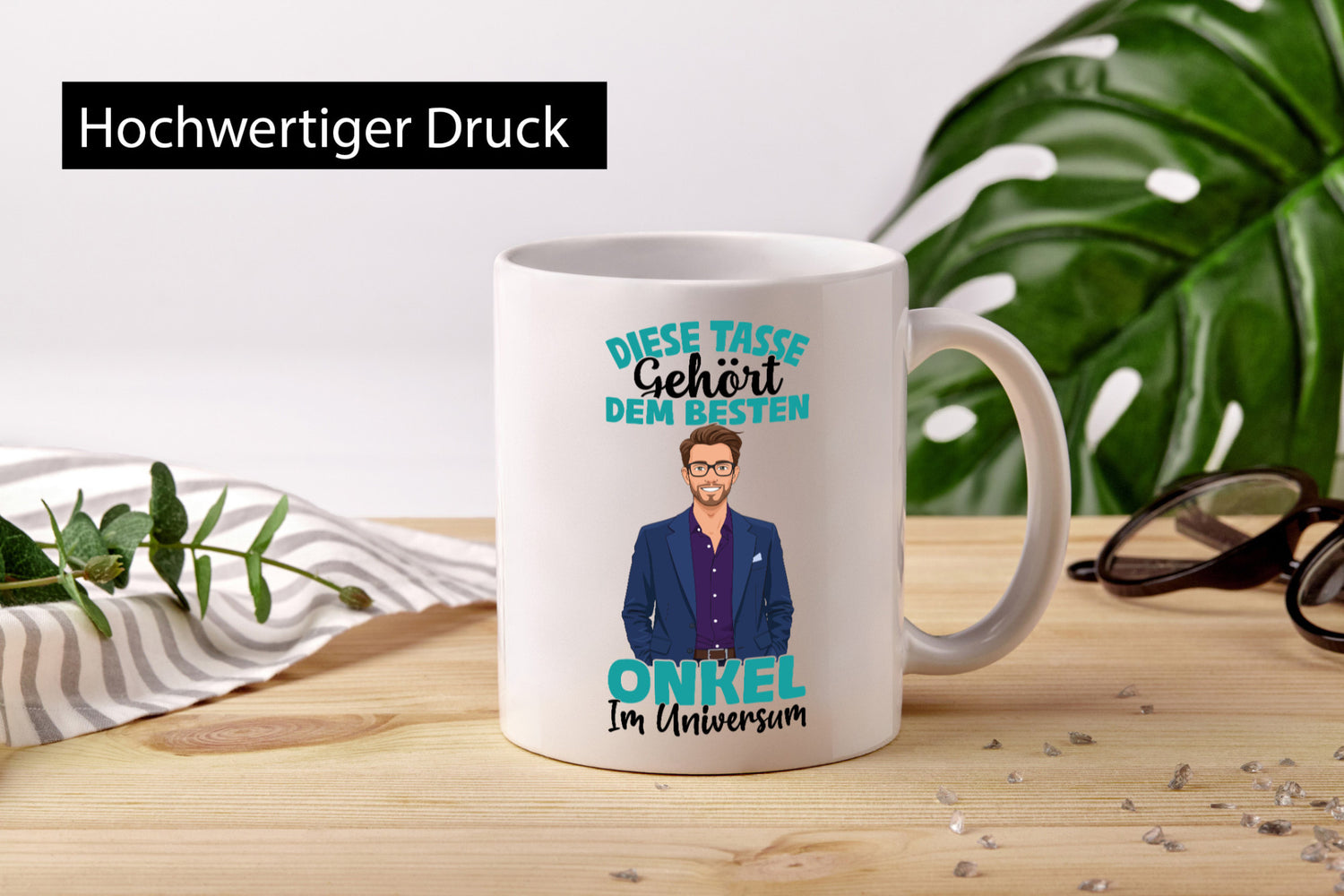 Im Universum: Onkel | Neffe Bruder Familie lustiger Spruch Geschenk