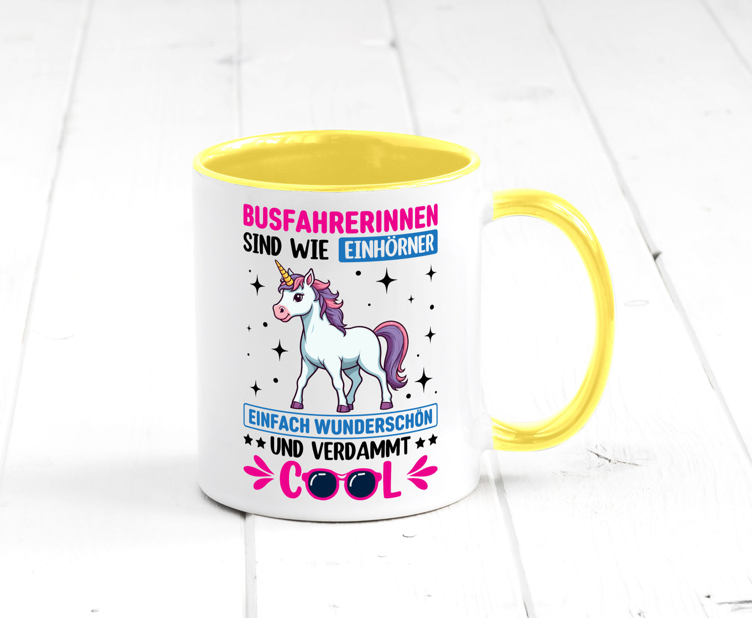 Bussfahrerinen sind wie einhorner | Einhorn Bussfahrerin Geschenkidee Humor