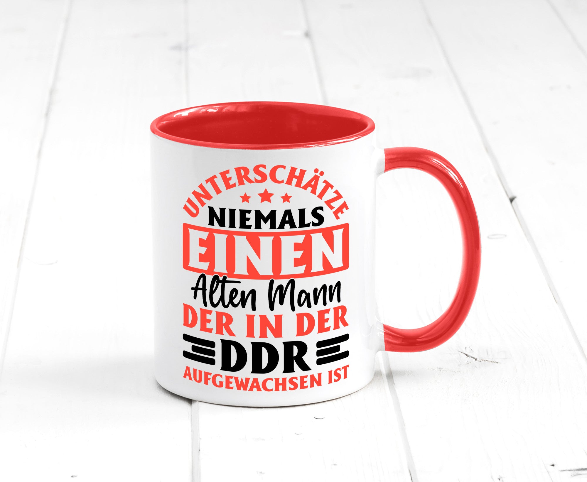 DDR Männer | Ostdeutschland Opa Ossi Vatertag vl9 lustiger Spruch Geschenk
