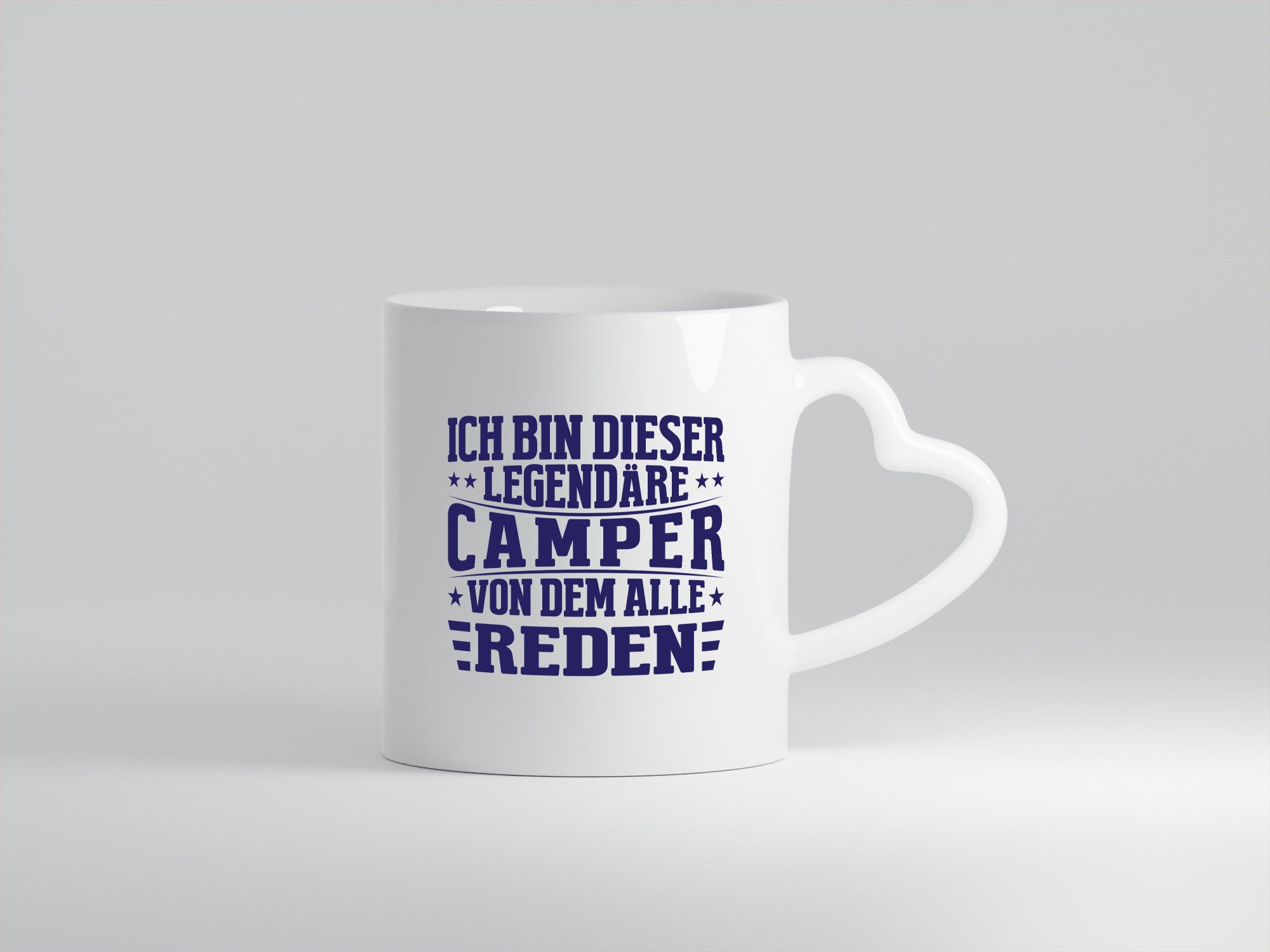 Legendäre Camper von dem Alle reden | Sterne Humor Geschenkidee Tasse