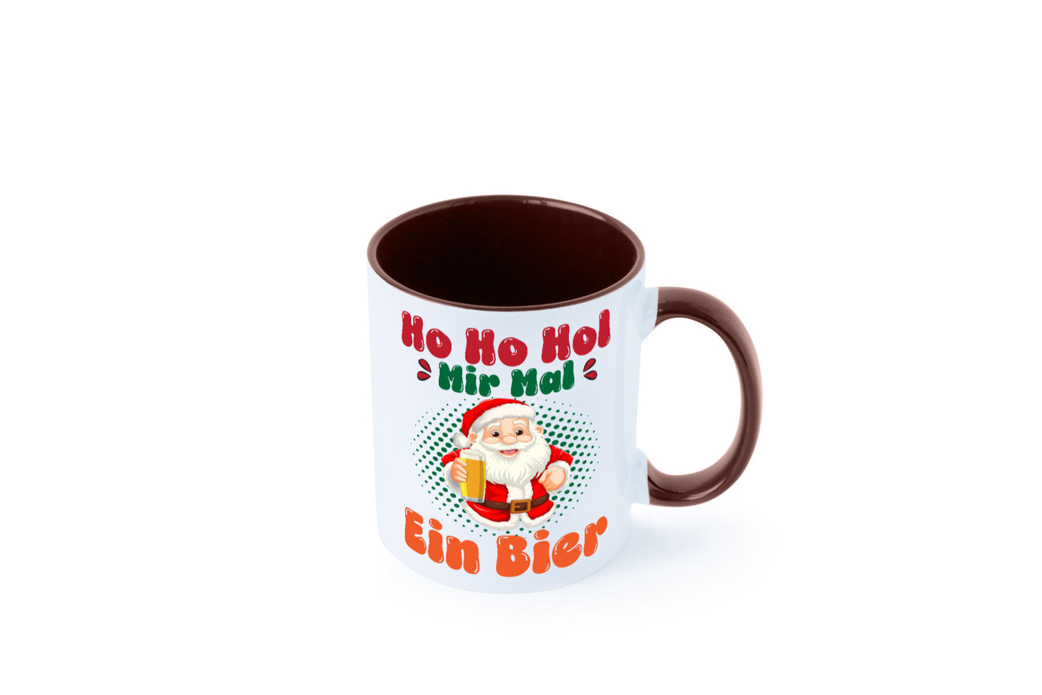 Ho mir mal ein Bier | Ugly Christmas Trinken v2 Geschenkidee Humor Tasse