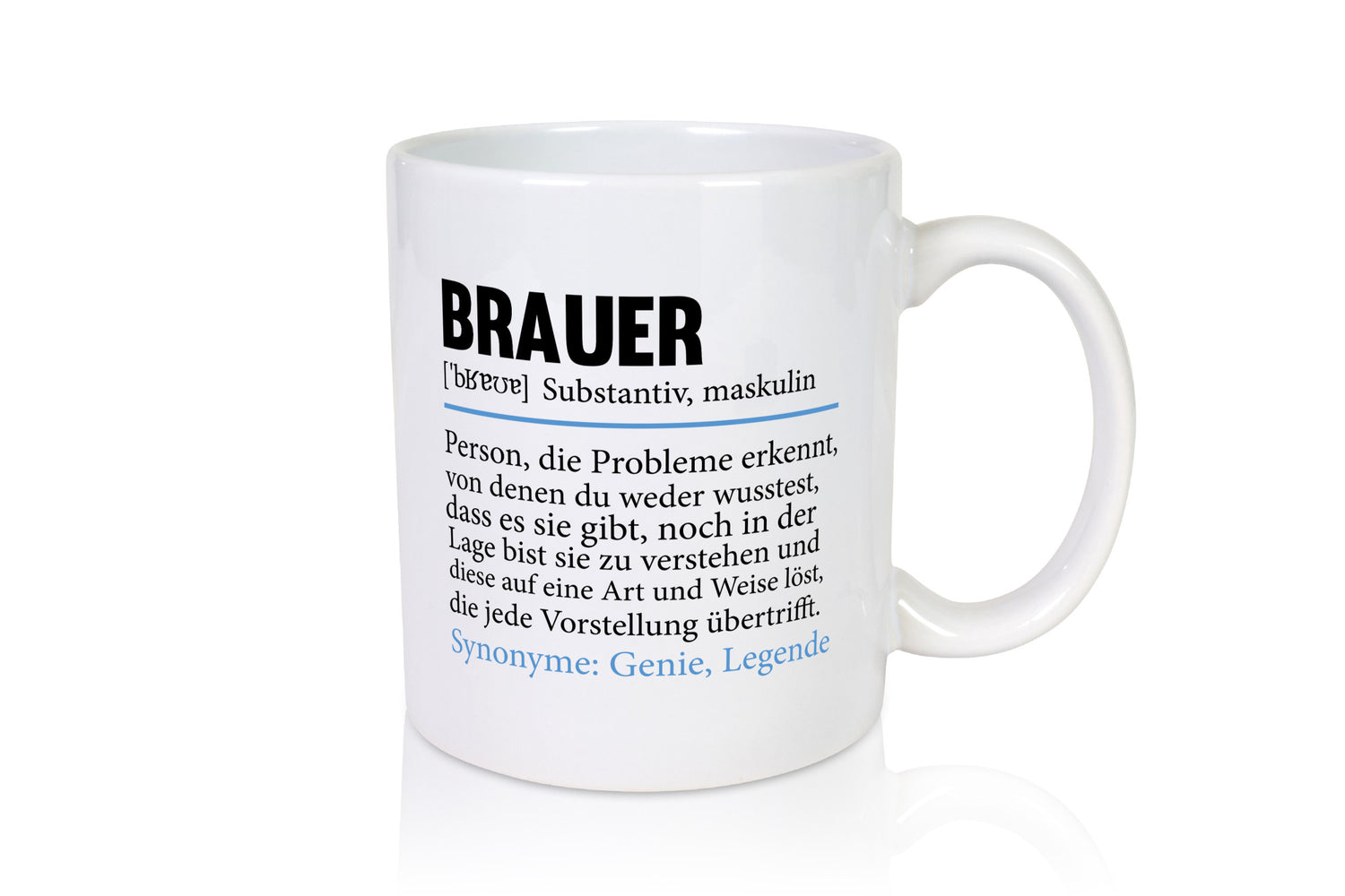 Brauer | Bier Brauerei Beruf lustig Geschenkidee Arbeit Kollegen Büro Humor