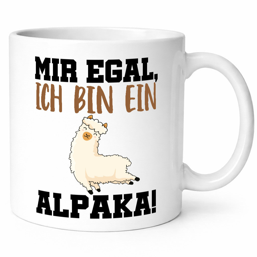 Ich bin ein Alpaka! Geschenk Humor Geschenkidee lustiger Spruch Tasse